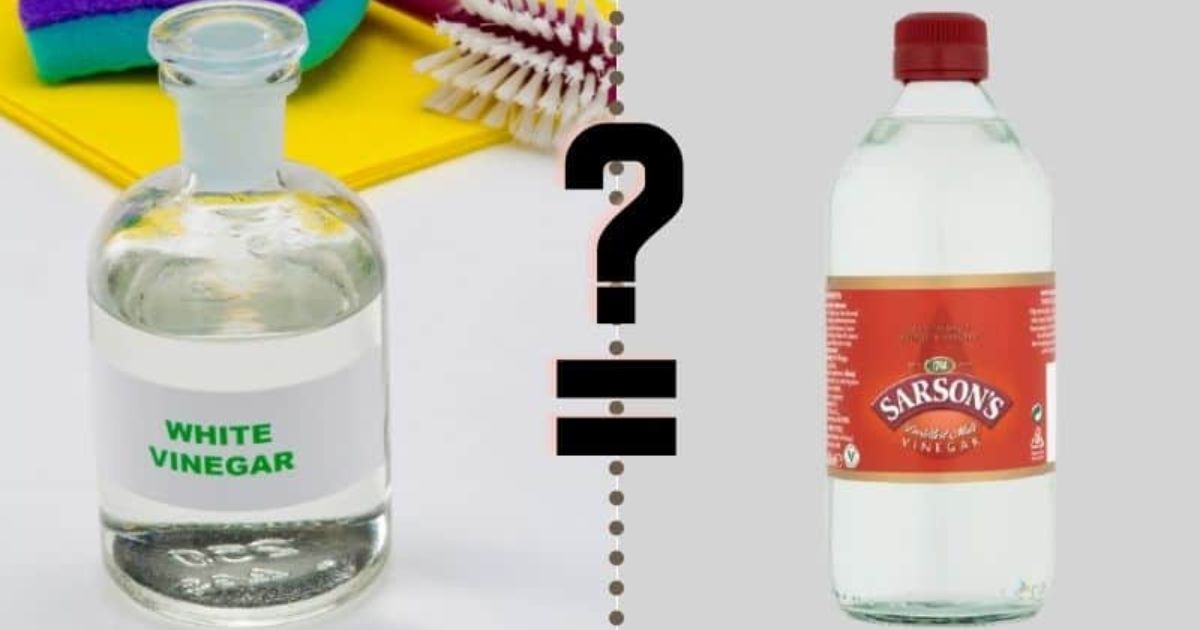 Is Cleaning Vinegar the Same as White Vinegar?